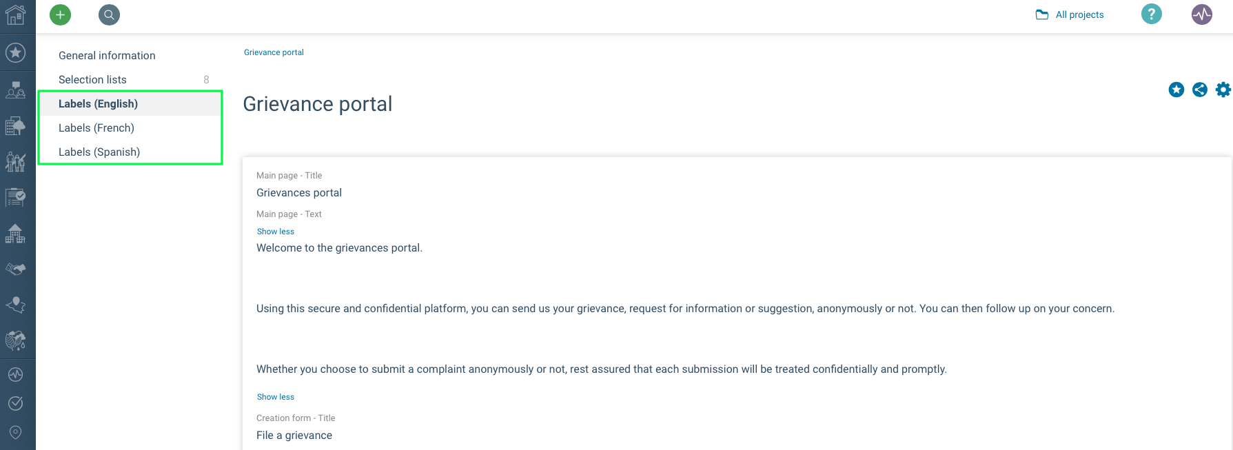 GM-Customize_labels_grievance_portal.png